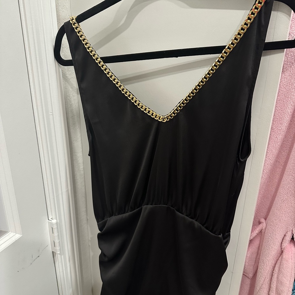 Generation Love Black Ruched Backless Mini Dress - Picture 7 of 8